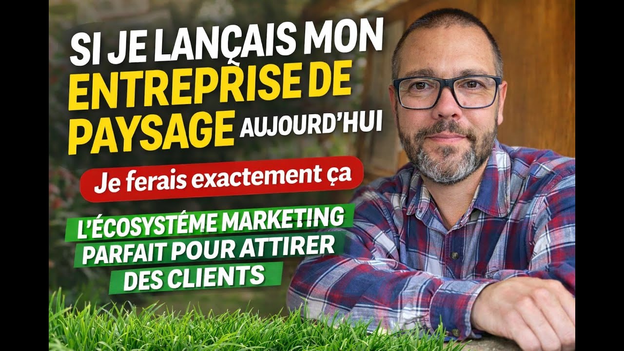 L'écosystème du marketing parfait pour attirer des clients quand tu es paysagiste