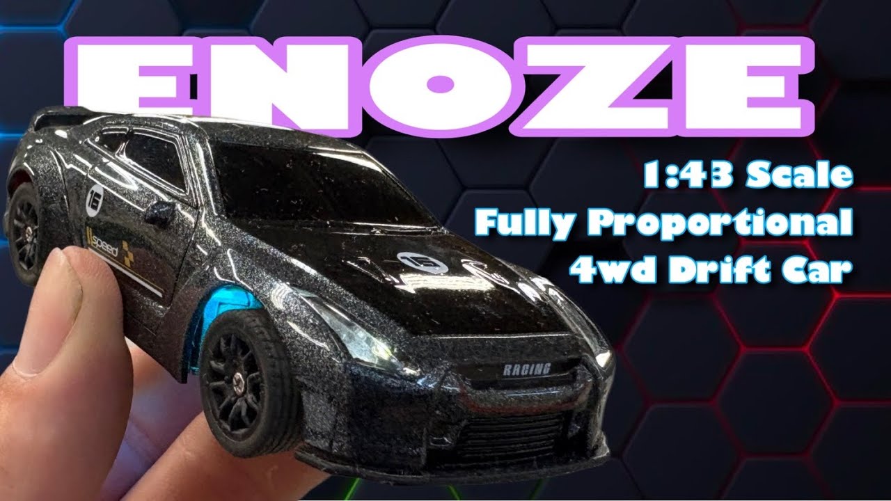 Under $40 & Awesome? Yep, The Enoze 1:43 Scale 4wd Drift Car Is - Unboxing & More