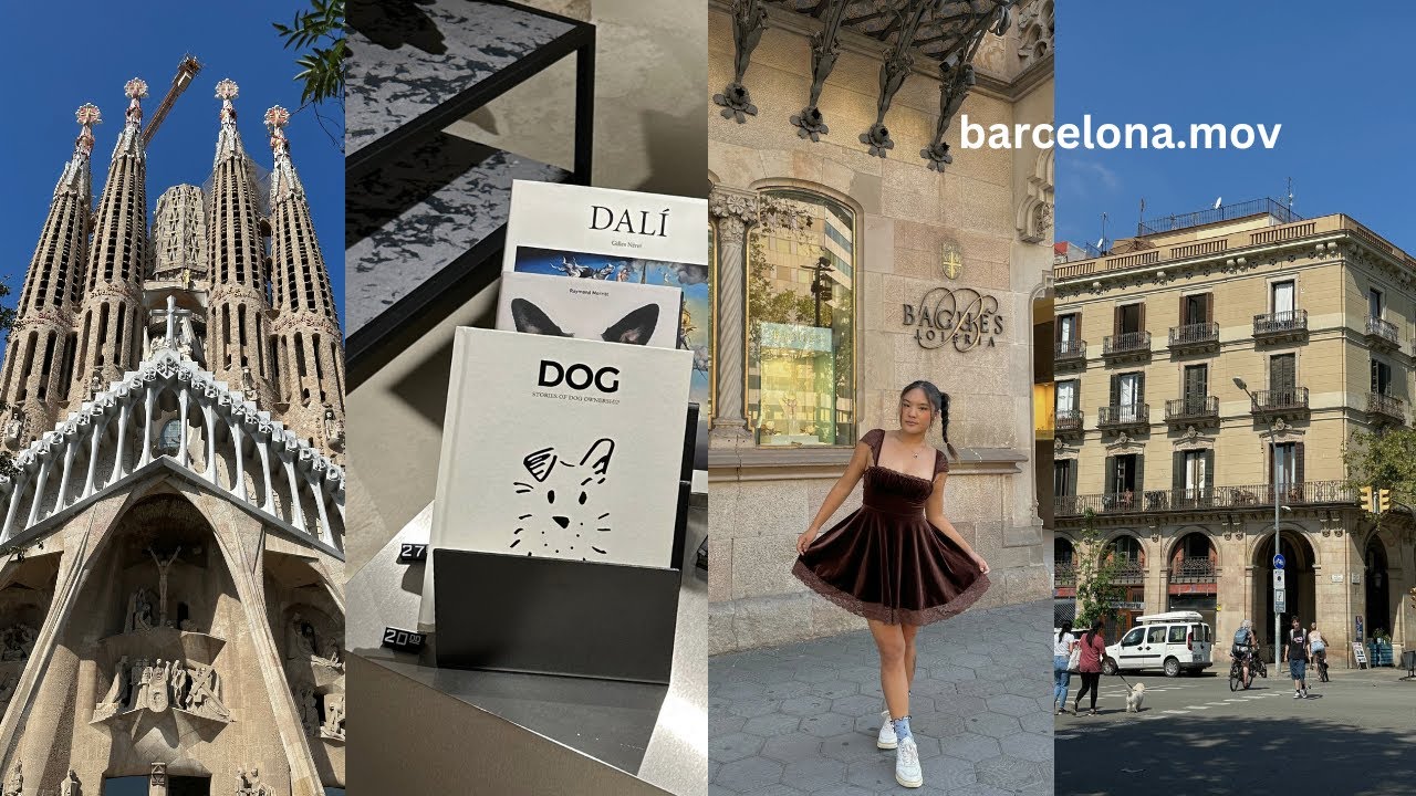 barcelona vlog & a HUGE Brandy Melville try on haul | shopping, exploring the city part03