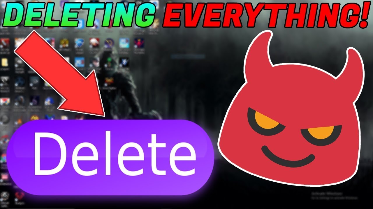 SCAMMER RAGES AFTER I DELETE HIS FILES! [DESTROYED]