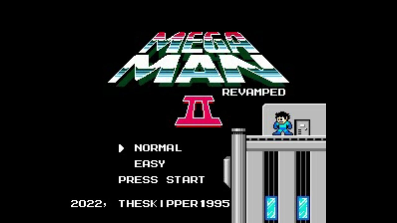 Mega Man Hack Longplay - Mega Man 2 Revamped