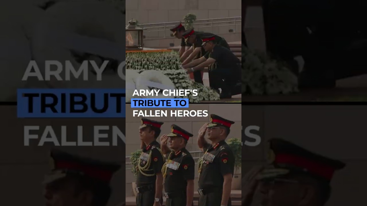 Army Chief Upendra Dwivedi lays wreath at National War Memorial on &lsquo;Shaurya Diwas&rsquo;