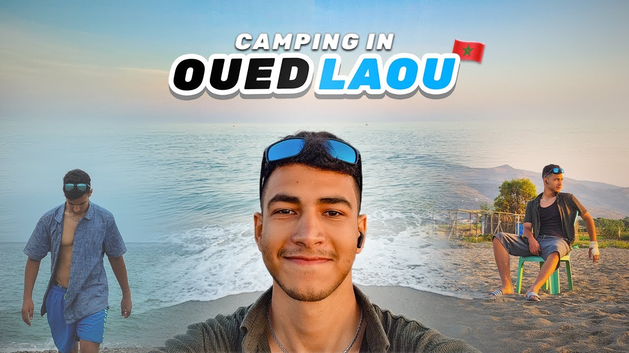 I Camped In Oued Laou City | The 1000 Km Journey