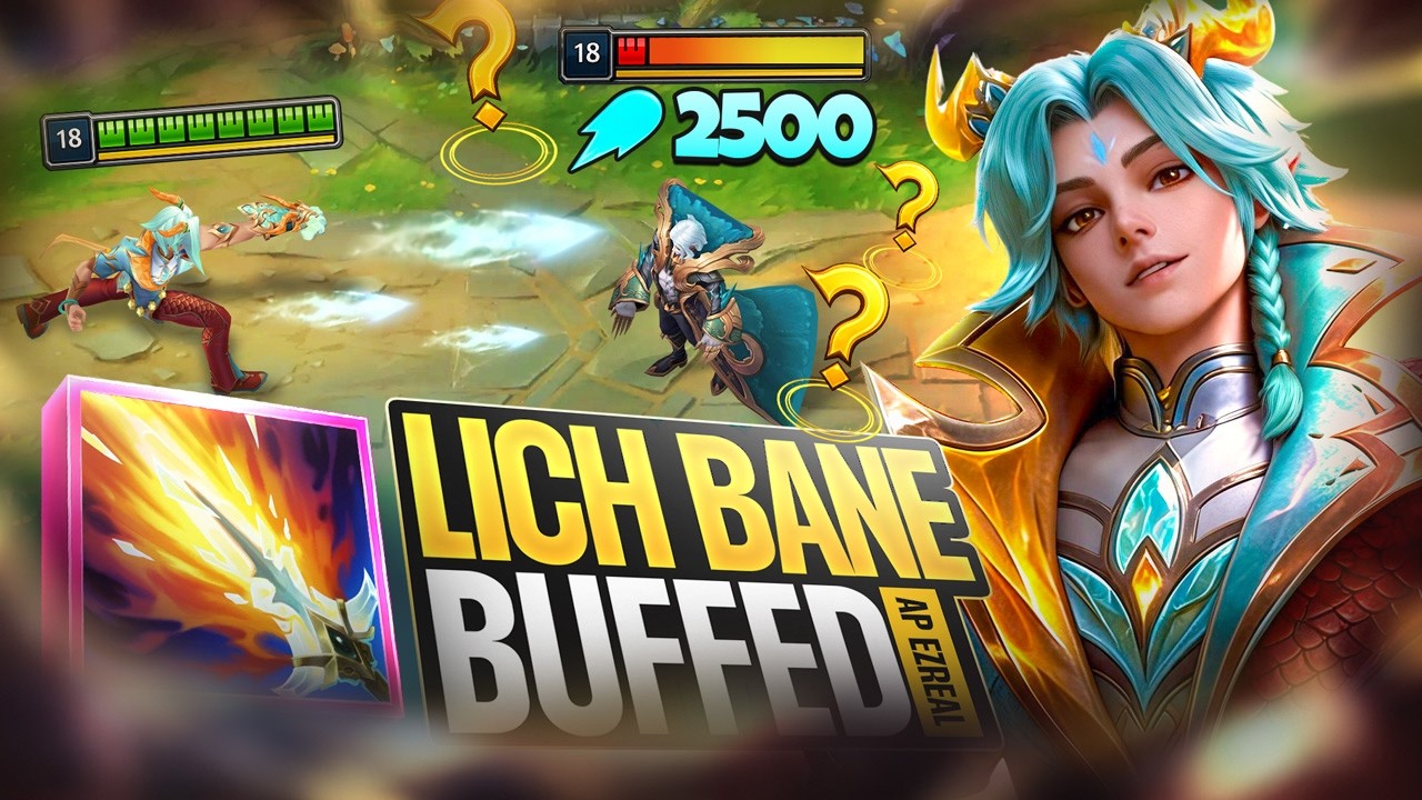 LICH BANE BUFFS MAKE AP EZREAL EVEN STRONGER