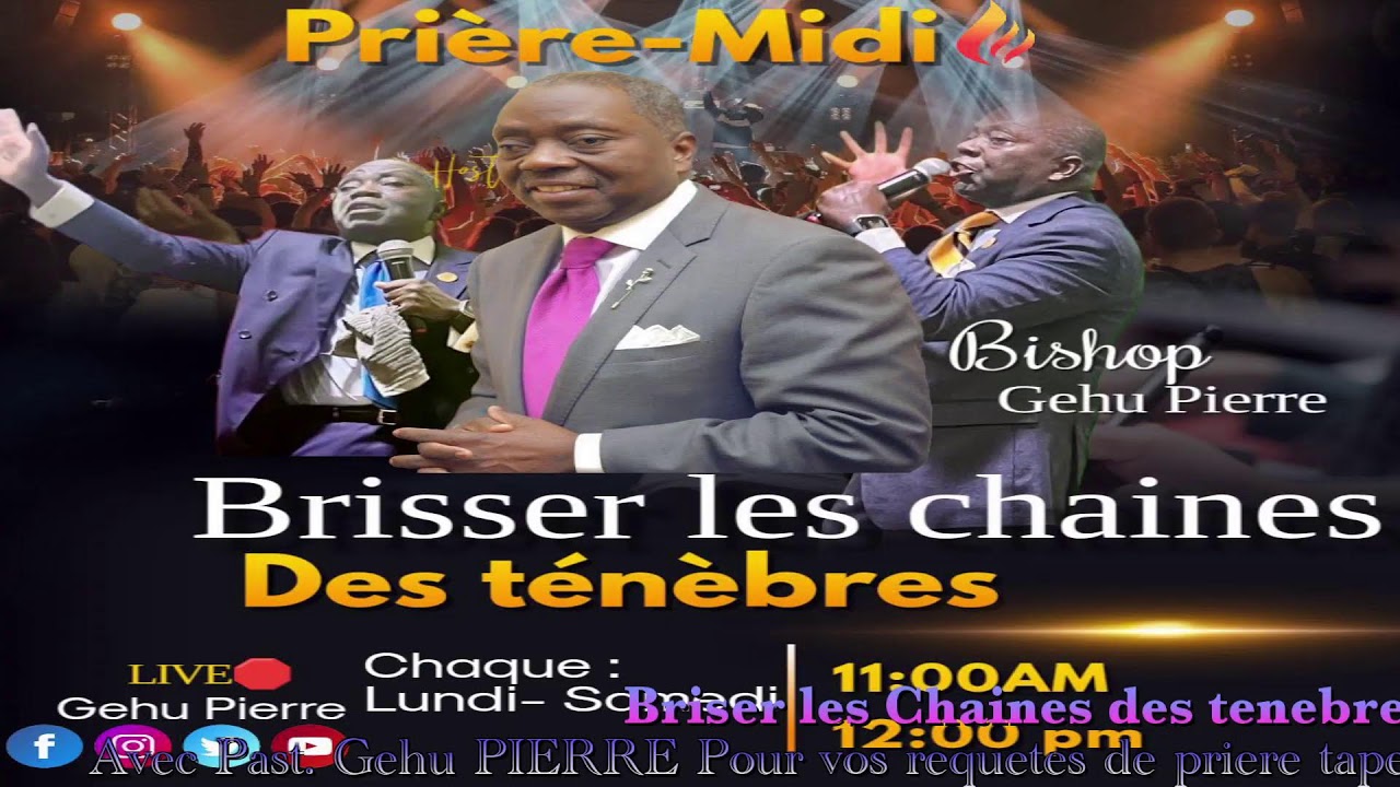 Briser les chaines des tenebres  BISHOP GEHU PIERRE