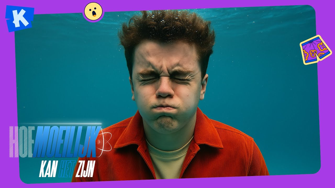 5 minuten je adem inhouden | Hoe moeilijk kan het zijn? | Reeks 2 | Aflevering 12