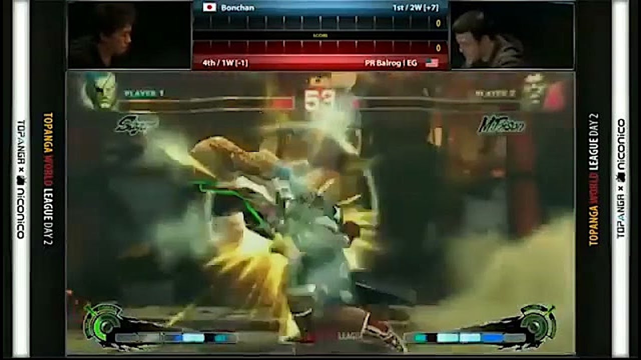 Bonchan (Sagat) vs PR Balrog (M.Bison) - SSF4 AE2012