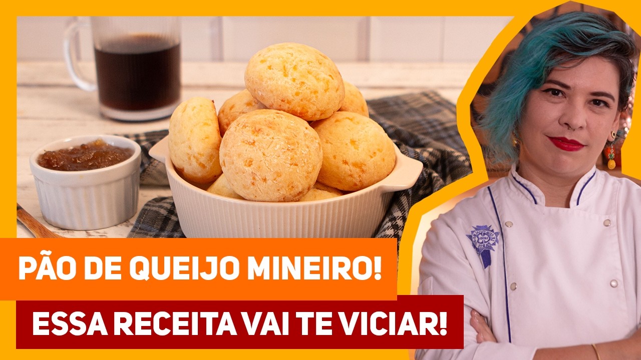 Pão de Queijo Mineiro - Receita FÁCIL | Chef Gi Souza