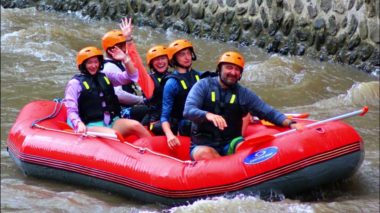 Bali, Whitewater Rafting, Ubud, Oct 2022 - Audio Ed Sheeran/Celestial, Elton John/Hold Me Closer