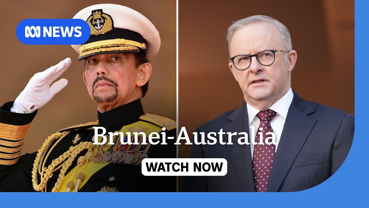 IN FULL: Anthony Albanese and Penny Wong speak after meeting Sultan of Brunei | ABC NEWS