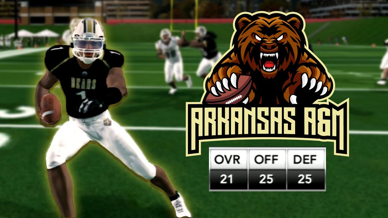 Welcome To Arkansas A&M..The HARDEST Rebuild EVER!! | NCAA Football 14 Teambuilder Dynasty Episode 1