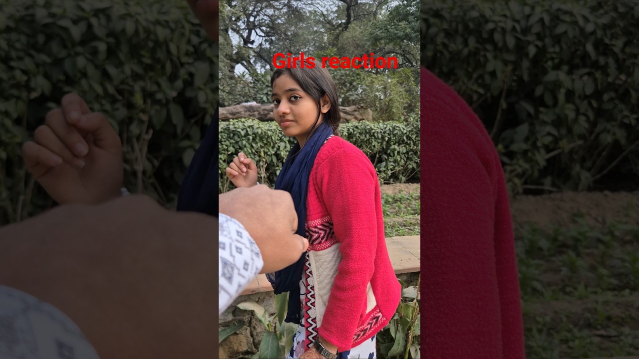 Girls attitude reaction.                    