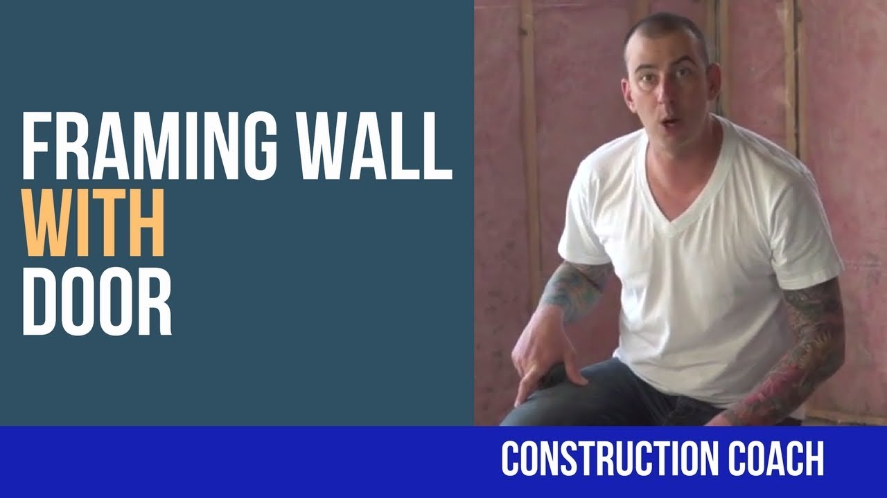 How to Frame a Basement Wall with Door
