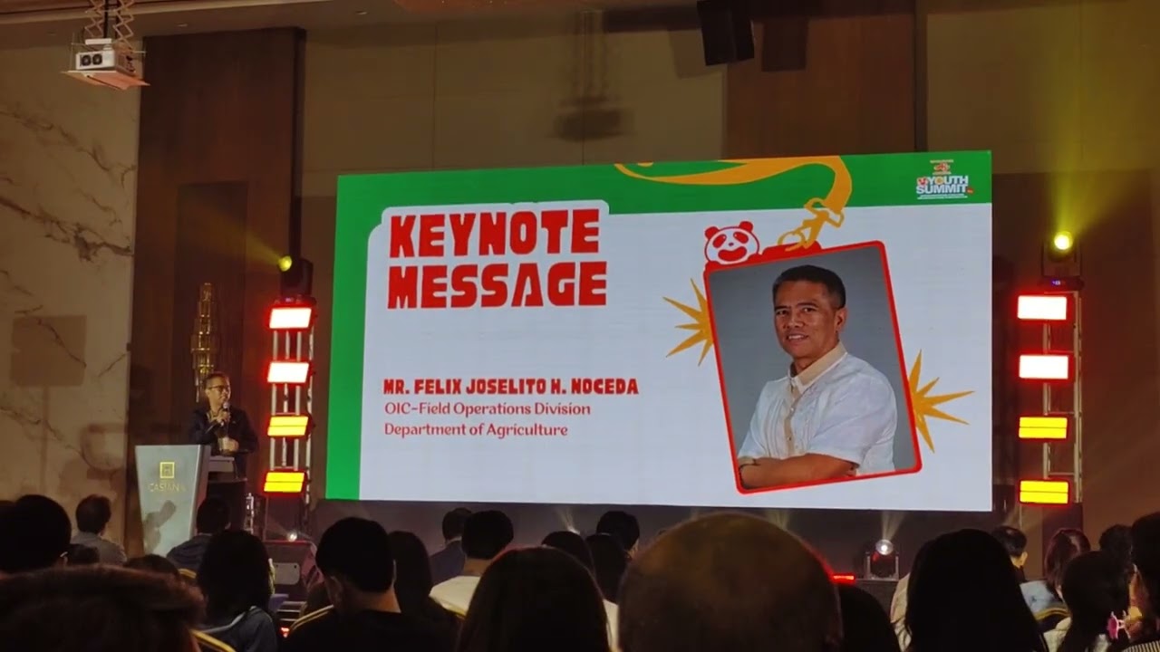 Mr. Felix Joselito H. Noceda, OIC-Field Operations Division Department of Agriculture