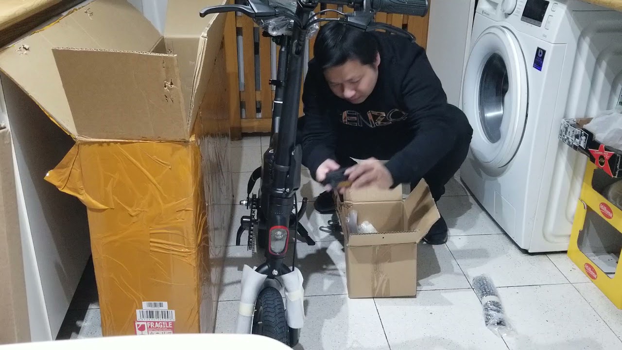 Kugoo Kirin B1 Pro opening box