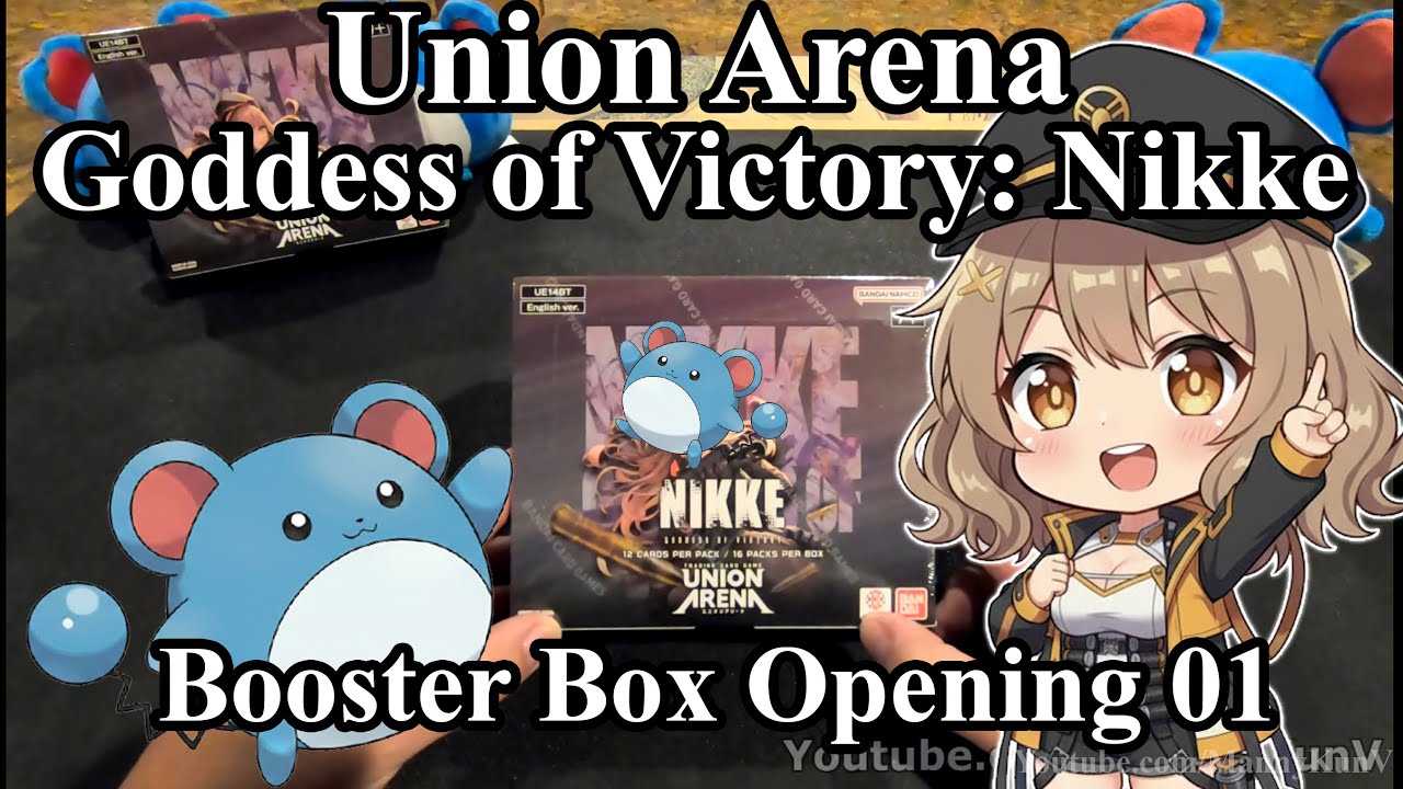 Union Arena - Открытие коробки Nikke Boost 01