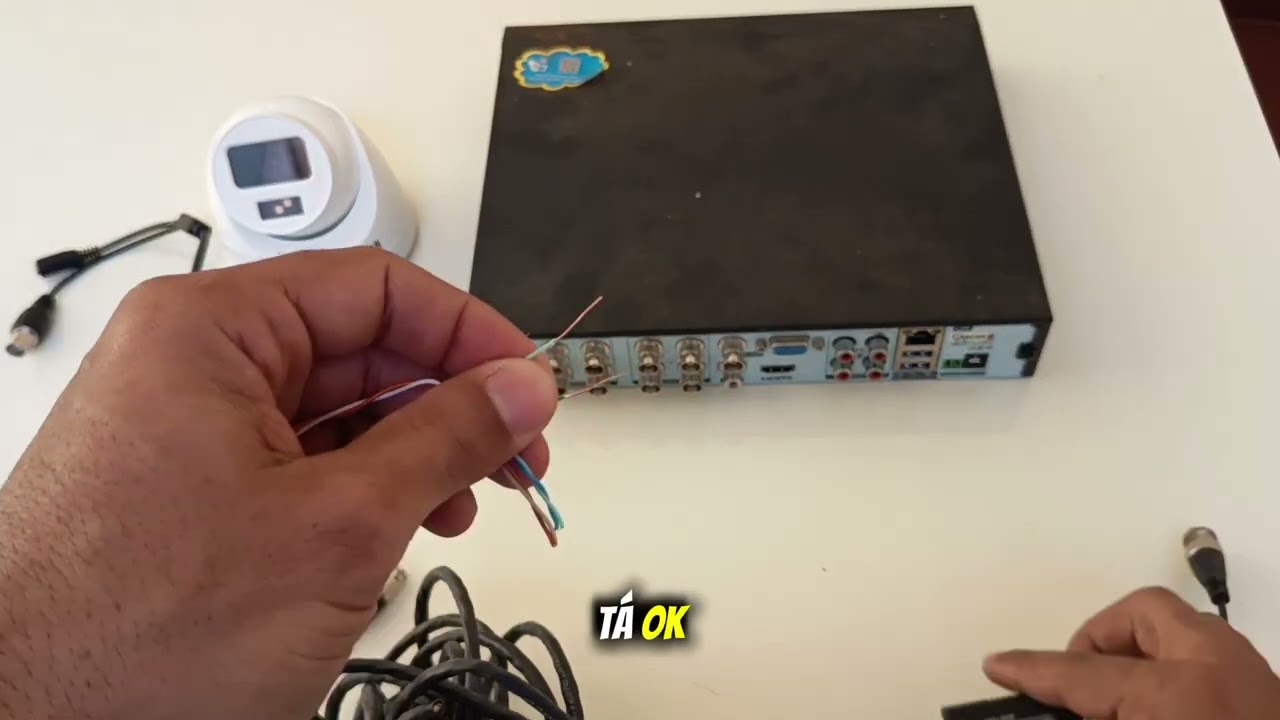 Como usar seu CABO DE REDE para conex&atilde;o de C&Acirc;MERAS ANAL&Oacute;GICAS e DVR. 