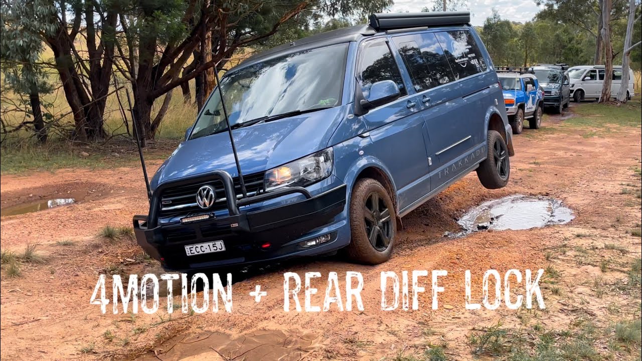 Система полного привода 4motion VW Transporter.