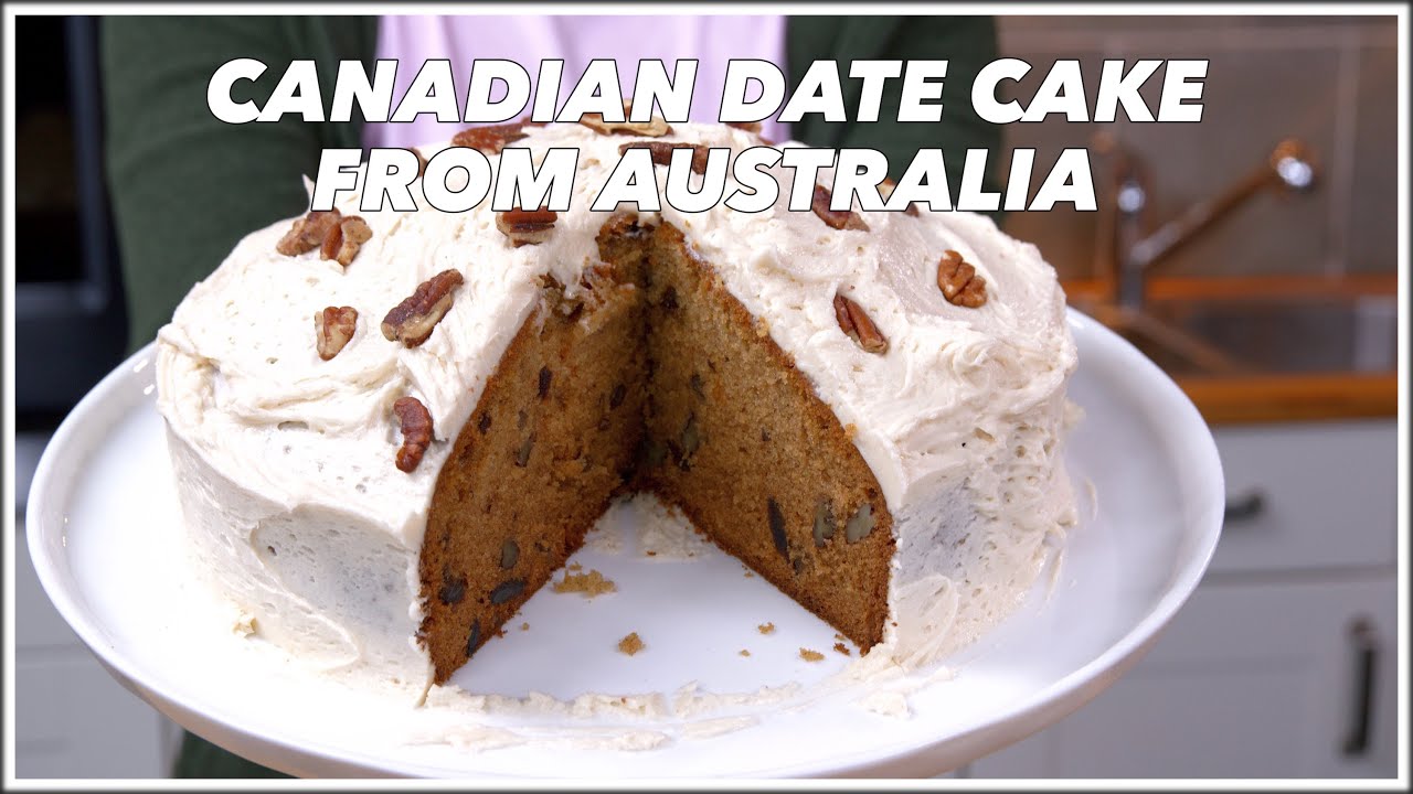 1939 Canadian Date Cake... From Australia! - Old Cookbook Show