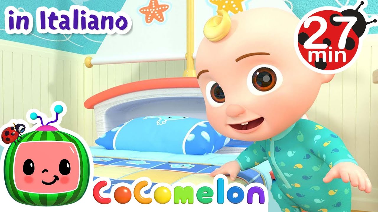 Il lettino nuovo di JJ | CoComelon Italiano - Canzoni per Bambini