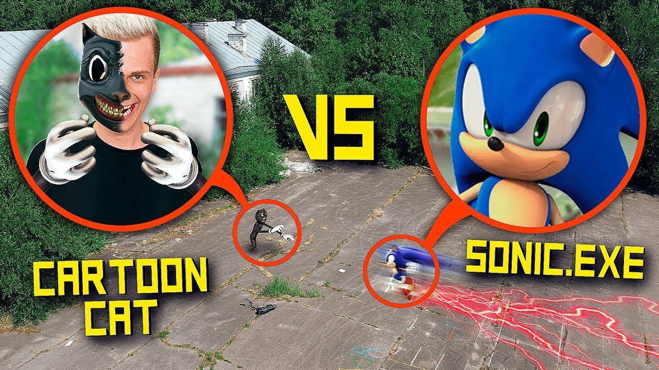 ¡URGENTE! SONIC.EXE vs CARTOON CAT BRUNO nos atraparon **Episodio 3 SONIC.EXE**