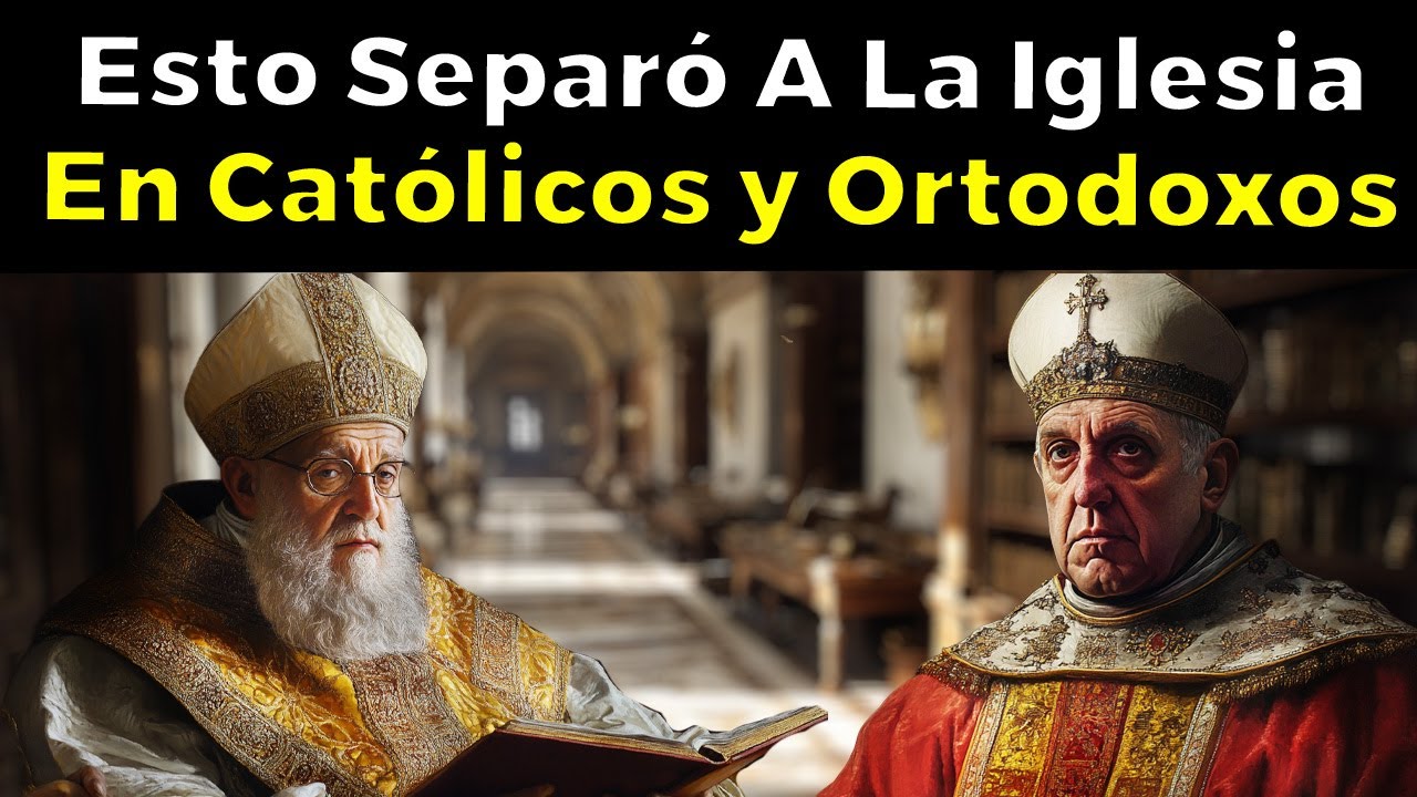 Esta DIFERENCIA Separó A La Iglesia En Católicos y Ortodoxos