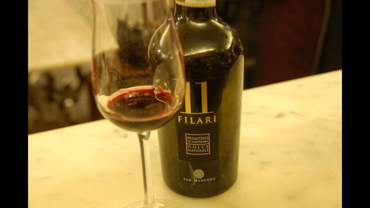 11 Filari Primitivo di Manduria Dolce Naturale Cantine San Marzano