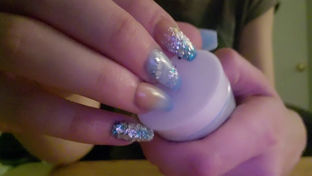 Fast Tapping and Scratching - My favorite hair and body products! (No talking)
