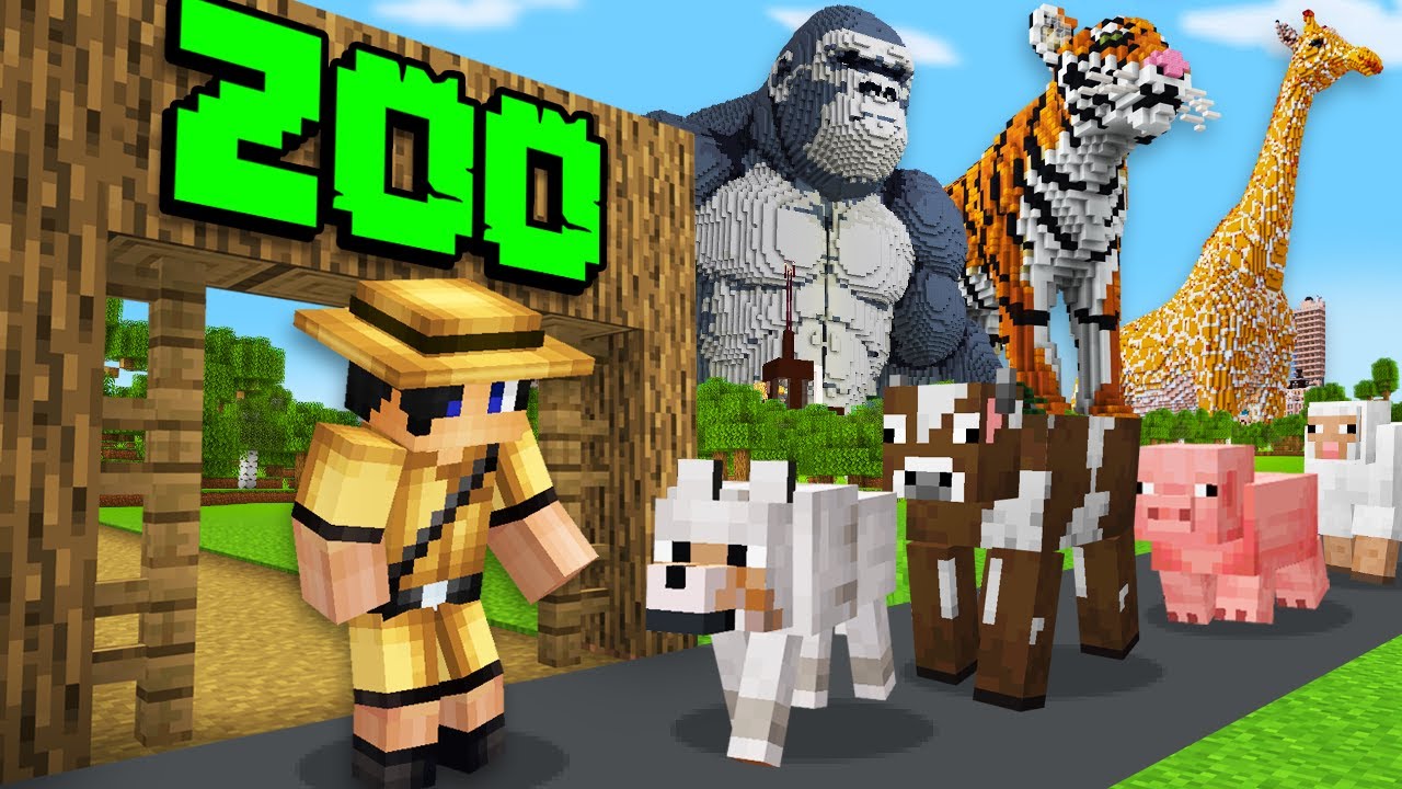 Minecraft, But I Open A Zoo...