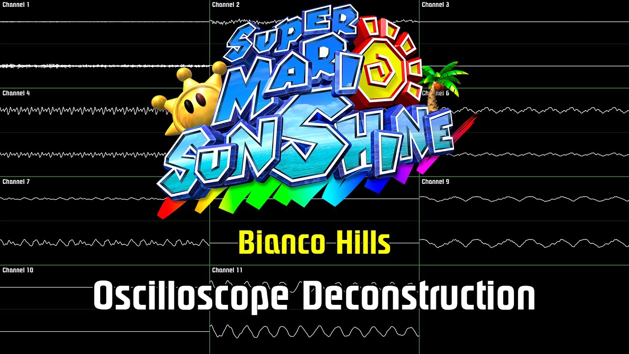 Super Mario Sunshine - Bianco Hills [Oscilloscope Deconstruction]