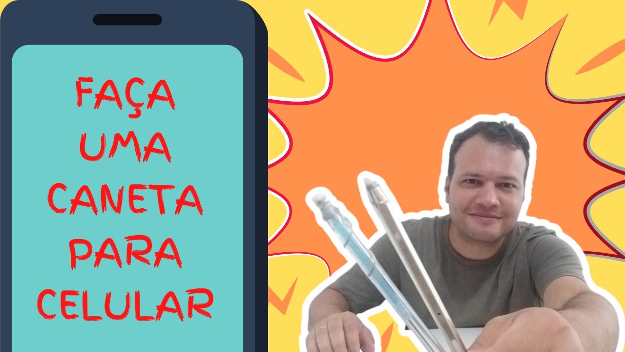 Как сделать тонкую сенсорную ручку для мобильного телефона !!