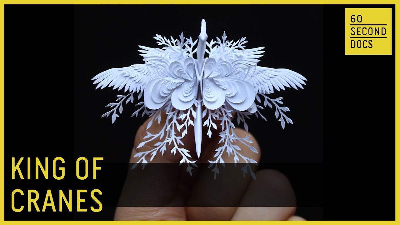 Finding Hope in Crafting Paper Cranes // 60 Second Docs