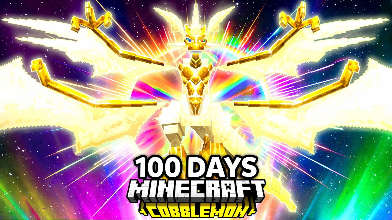 I Spent 100 Days as ULTRA LEGENDARY TRAINER Pok&eacute;mon Minecraft VS. my Rival! (Duos Cobblemon)