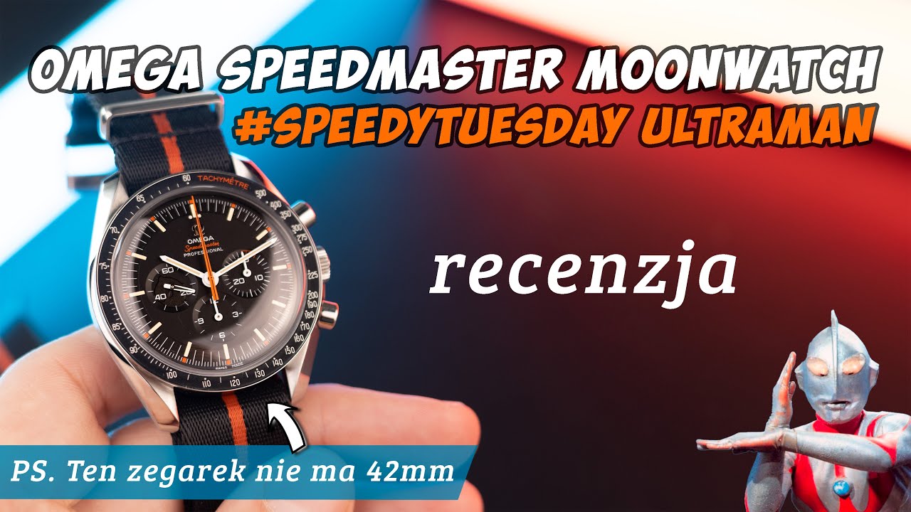 Recenzja zegarka OMEGA Speedmaster Moonwatch "Ultraman" 