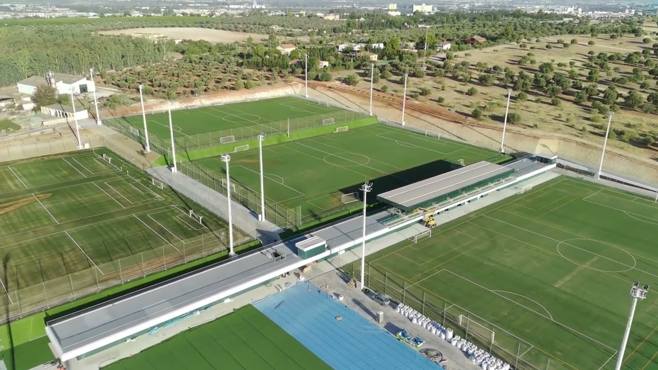 OBRAS CIUDAD DEPORTIVA DEL BETIS AGOSTO 2023