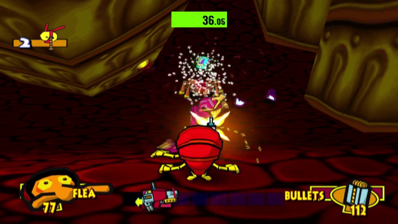 Fur Fighters Speedrun Flea In The City in 1:08