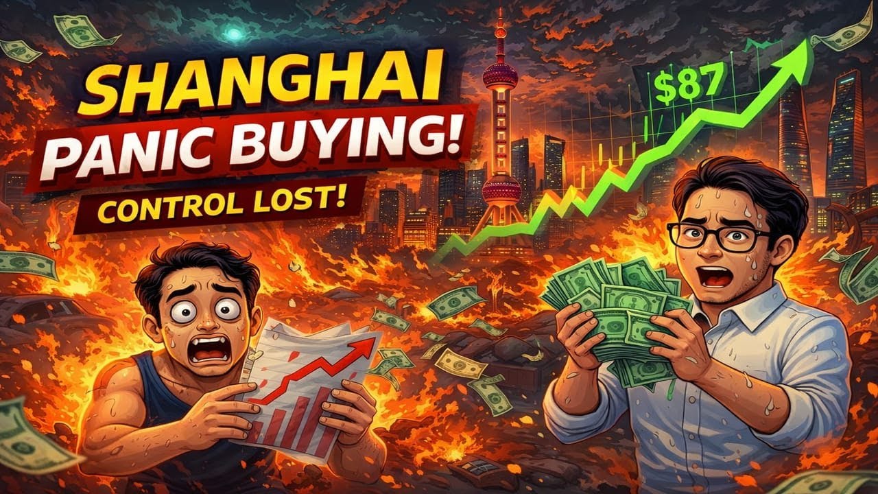 SHANGHAI HIT $87: Control Lost as "Panic Buying" Just Accelerated
