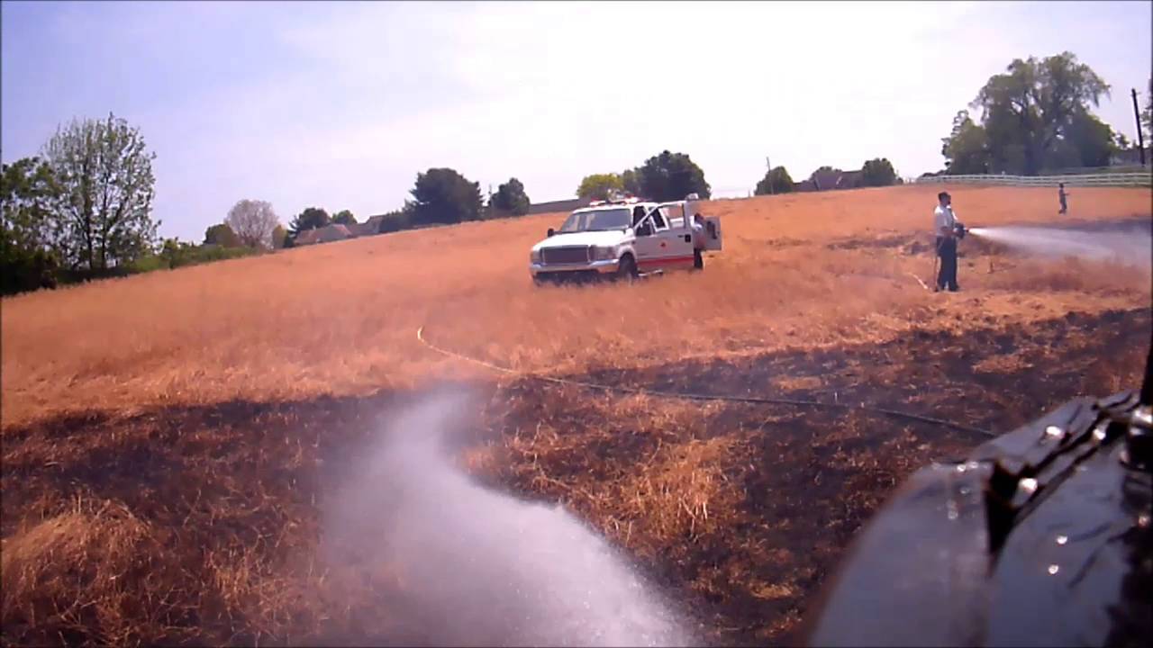 Peqea TWP. Brush Fire *Helmet Cam*