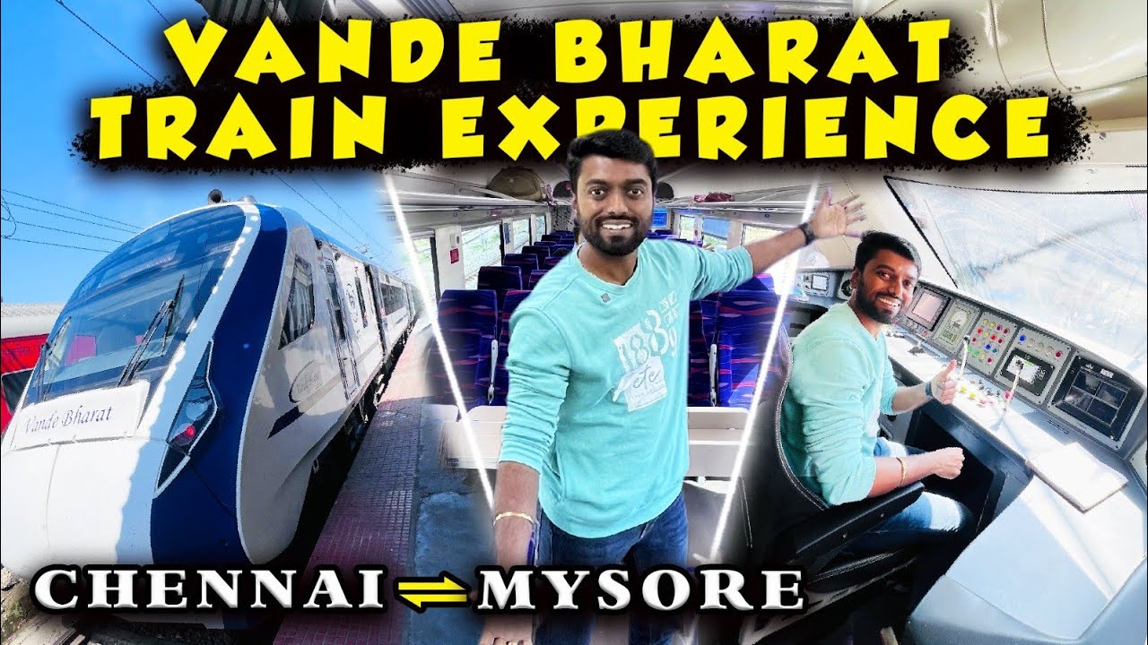 First Time in Vande Bharat Express 🚆 Train Journey - வந்தே பாரத் ரயில் பயணம் | DAN JR VLOGS