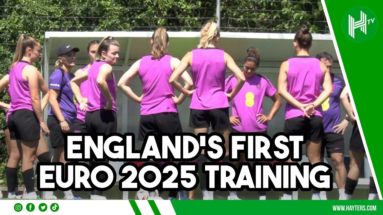 England Women's FIRST Euro 2025 training as Arsenal SIGN Chloe Kelly