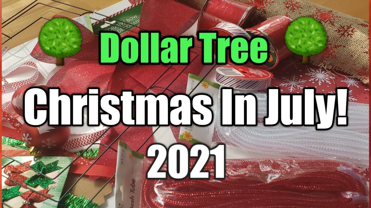 Christmas In July 2021// Christmas Decor // DIY //  Dollar Tree Crafts