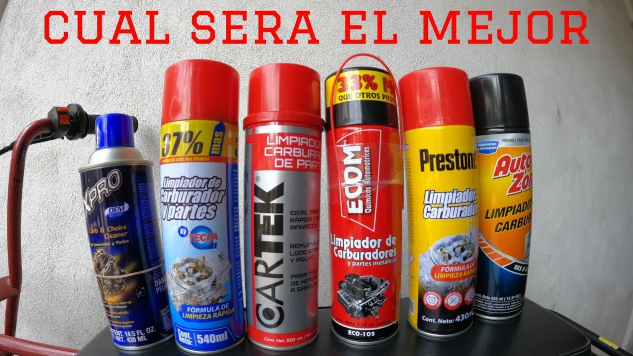QUE CARBUCLEAN  LIMPIADOR DE PARTES ES MEJOR???