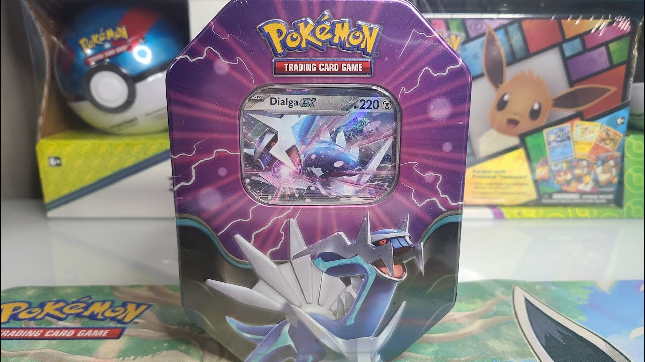Pok&eacute;mon Dialga ex Tin Opening (International Version) (Azure Legends)