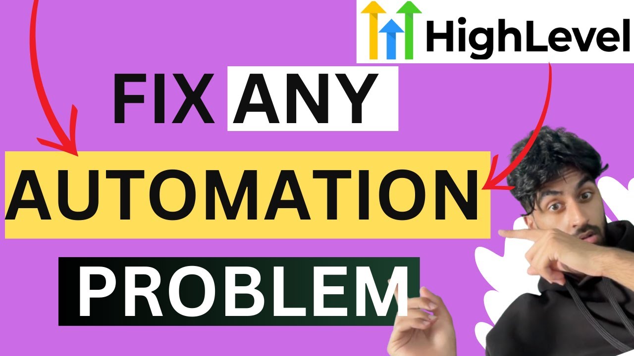 FIX *ANY* AUTOMATION PROBLEM IN GOHIGHLEVEL TUTORIAL (step by step)
