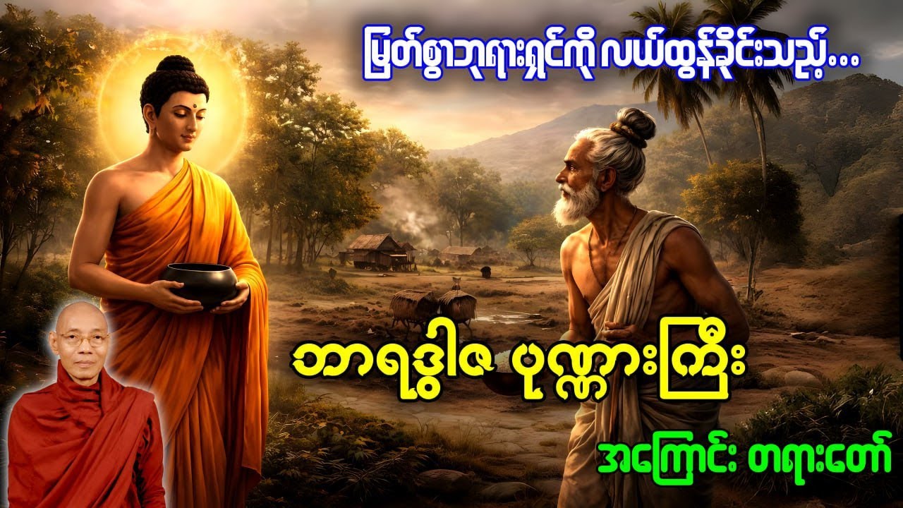 မြတ်စွာဘုရားရှင်ကိုလယ်ထွန်ခိုင်းသော ဘာရဒွါဇပုဏ္ဏားကြီးအကြောင်းတရားတော် #ပါချုပ် #ပါချုပ်တရားတော်များ