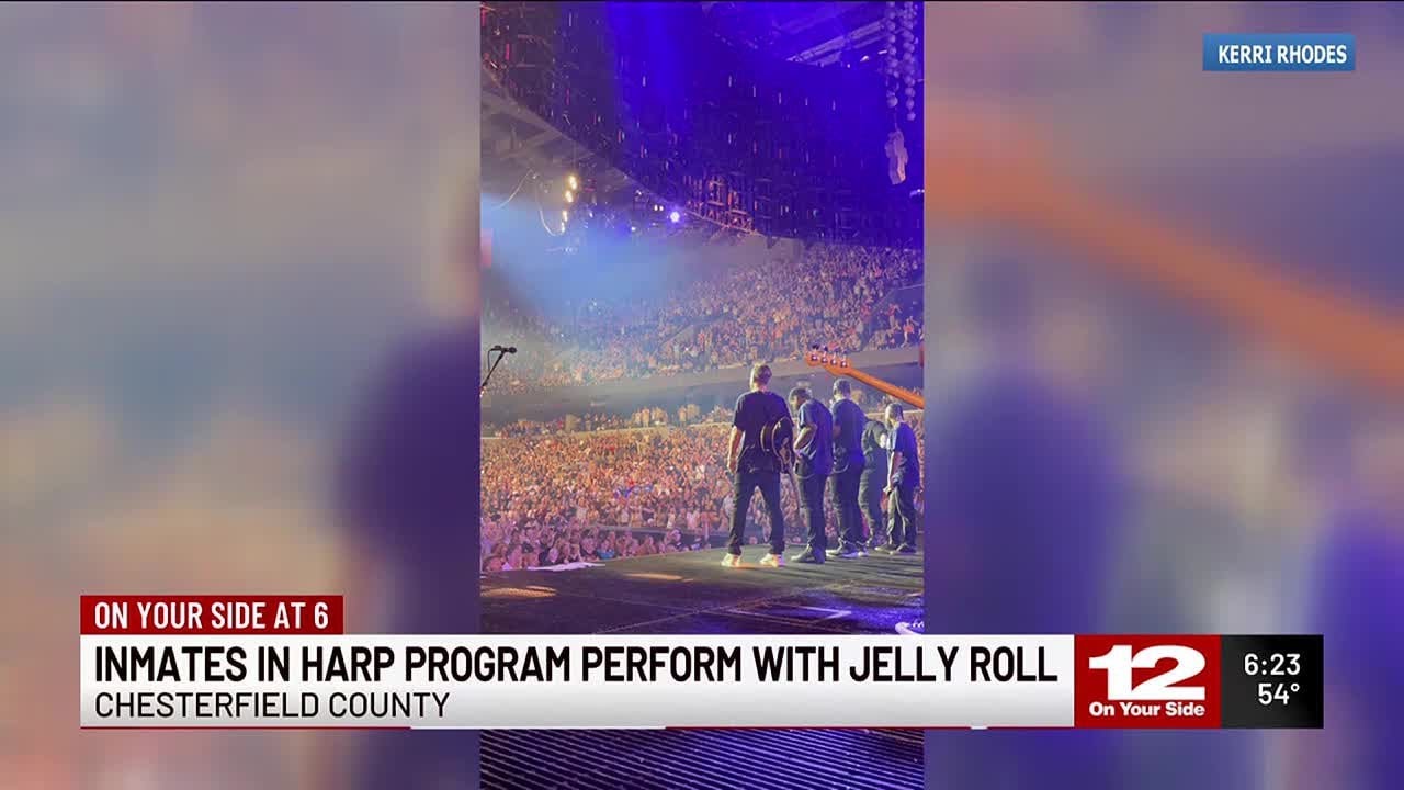 4 Chesterfield inmates reflect on performing with Jelly Roll