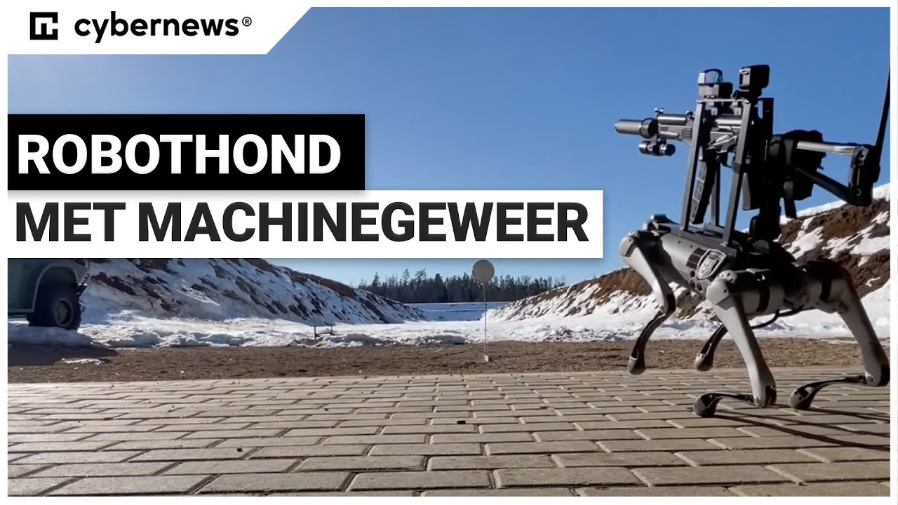 Robothond met Machinegeweer | cybernews.com