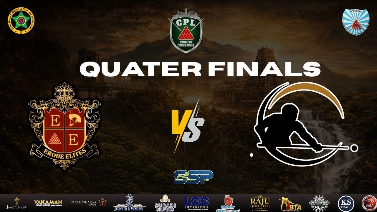 Quarter Final - Cue Warriors Vs Erode Elites - T2