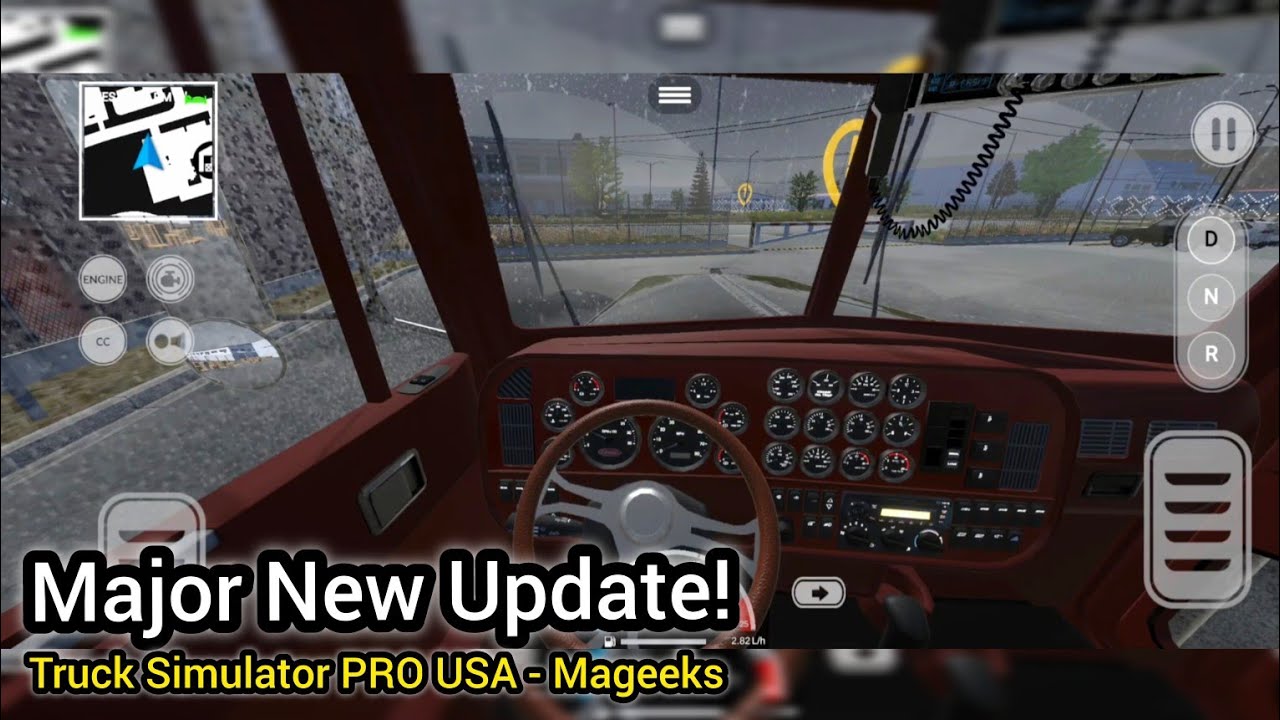 Truck Simulator PRO USA New Update! - New Graphics, New Physics, Improved Rain & More