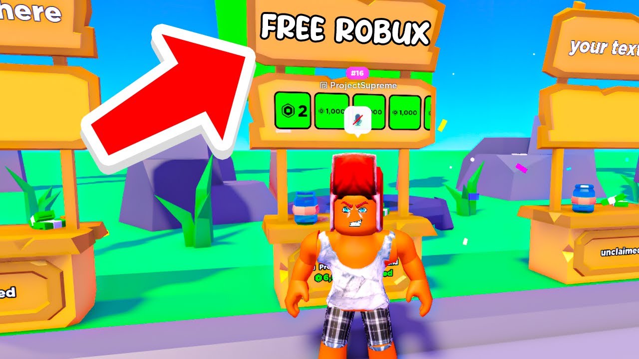 PRETENDING TO BE A ROBUX SCAMMER IN PLS DONATE